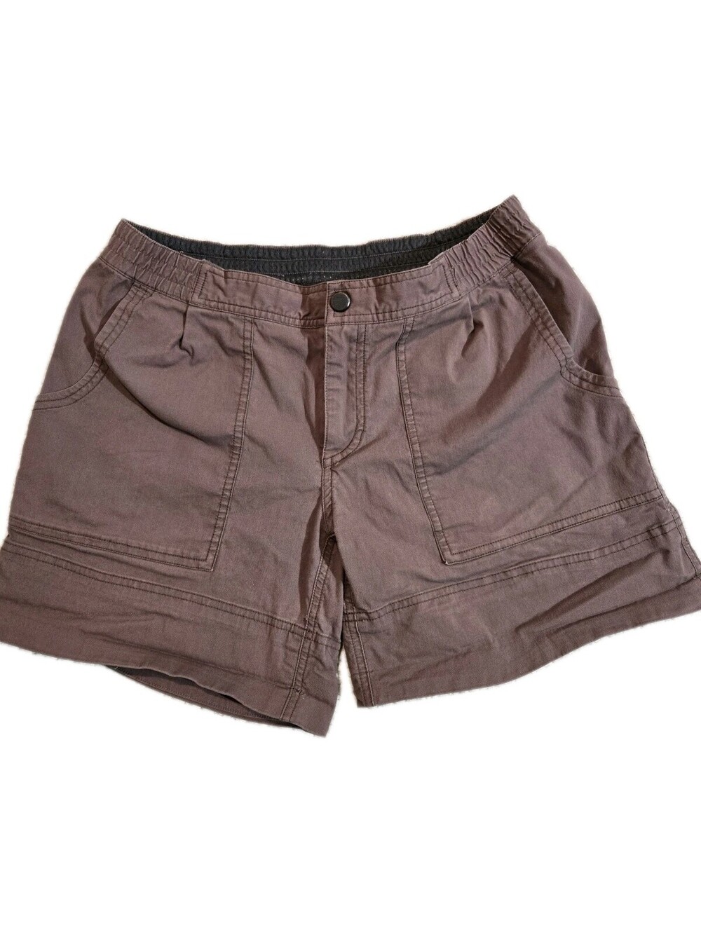 mountain hardwear Women's Hiking Shorts Sz 10 Taupe Gorp Core Outdoors